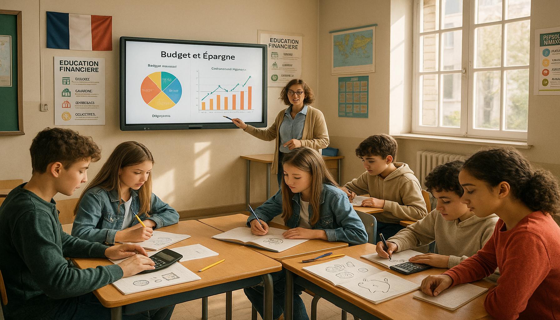 Le rôle de l&rsquo;éducation financière dans les écoles françaises et son effet sur la gestion financière personnelle