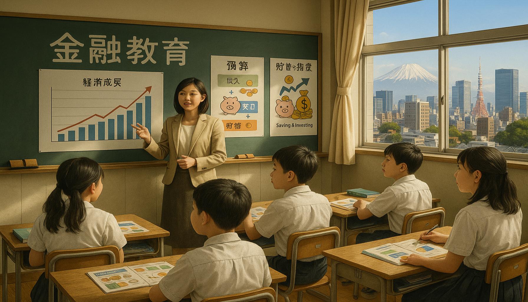 日本の学校における金融教育の進化とその経済への影響